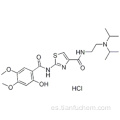 Hidrocloruro de acotiamida trihidrato CAS 773092-05-0